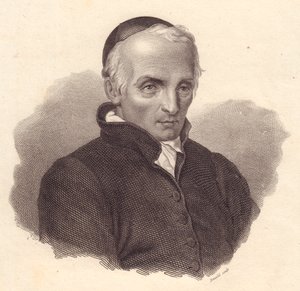 Portrett av den italienske religiøse og teolog Ottavio Giovanni Battista Assarotti (1753-1829), kobberstikk av Bonaldi av Unbekannt Unbekannt