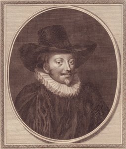 Portrett av John Williams (1582-1650), erkebiskop av York, kobberstikk av John Goldar (1729-1795) av Unbekannt Unbekannt