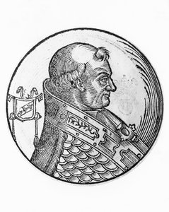 Portrett av Stephen IX, eller X (Frederic de Lorraine, rundt 1020-1058) av Unbekannt Unbekannt