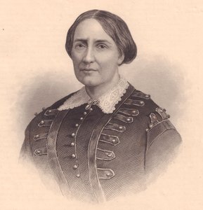Portrett av Teresa Christina av Bourbon-Two Sicilies, keiserinne av Brasil (1822-1889), gravering av William Wellstood (1819-1900), ca. 1870 av Unbekannt Unbekannt