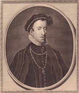 Portrett av Thomas Howard, 4. hertug av Norfolk (1536-1572), kobberstikk av John Goldar (1729-1795) av Unbekannt Unbekannt