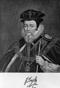 Portrett av William Cecil av Unbekannt Unbekannt