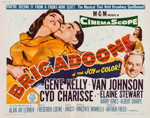 Plakat for 'Brigadoon' regissert av Vincente Minnelli av Unbekannt Unbekannt
