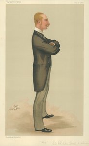 Oberstløytnant William Hood Walrond, pisk, 17. juli 1886, tegneserie Vanity Fair