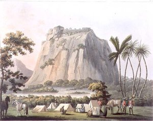 North View of Shole Ghurry, plate 32 fra 