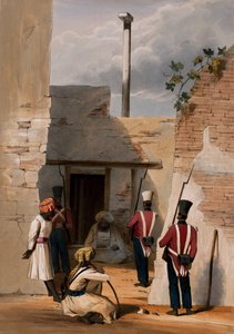 The Prison of Hadjee Khan Kakus - Cabool, fra 