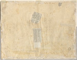 Sporing av en fontene fra Recto og Sketches of Two Faces verso, 1665. av Lievin Cruyl