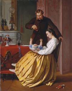 Conversation Piece, ca. 1851-52 (olje på lerret)