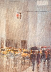 Regnfulle New York av Lincoln Seligman