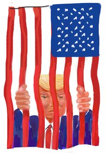 Trump, 2022 (digitalt trykk) av Lincoln Seligman