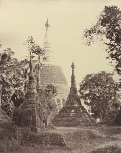 Rangoon: Nær utsikt over Shwe Dagon-pagoden