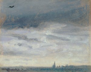 En grå dag av Lionel Constable