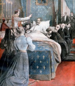 Døden til Comte de Paris, England, 1894