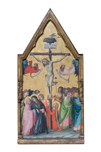 Jesus Kristus korsfestet og i smerte av Lippo di Dalmasio