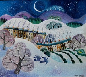 Snøfall, 2019 av Lisa Graa Jensen