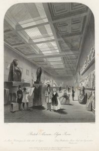 Elgin-rommet på British Museum av Llewellyn Jewitt