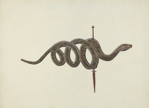 Serpent Weather Vane, ca. 1938. av Lloyd Broome