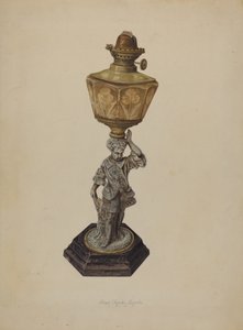 Bordlampe, 1939.