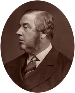 George Sclater-Booth MP, president for lokale myndigheter, 1878. av Lock and Whitfield