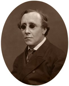 Henry Fawcett, MP, professor i politisk økonomi ved Cambridge University, 1876. av Lock and Whitfield