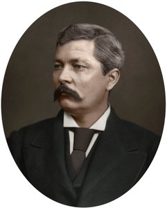 Henry Morton Stanley, afrikansk oppdagelsesreisende, 1880. av Lock and Whitfield