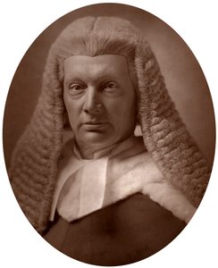 Honnør Sir Joseph William Chitty, dommer ved High Court of Justice, 1883. av Lock and Whitfield