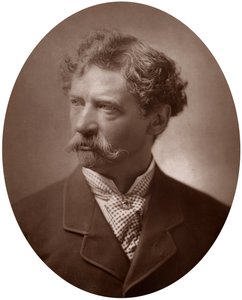 Joseph Edgar Boehm, RA, britisk billedhugger, 1883. av Lock and Whitfield
