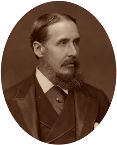 Sir Charles Rivers Wilson, ridder, embetsmann og finansmann, ca 1880. av Lock and Whitfield