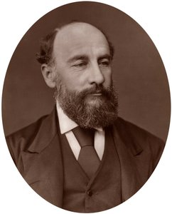 Sir George Strong Nares, arktisk oppdagelsesreisende, 1878. av Lock and Whitfield