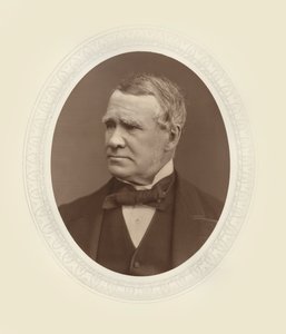 Sir John Hawkshaw bw-bilde av Lock and Whitfield