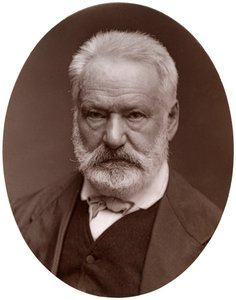 Victor Hugo , fransk poet, dramatiker og romanforfatter, 1877.