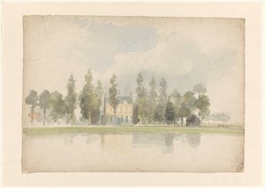 Hus på Vliet i Voorburg av Lodewijk Johannes Kleijn