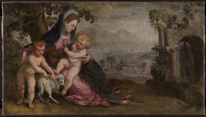 Maria med Jesus og Johannes