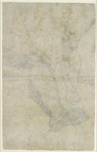 Studier av to par ben, c1575-1615 av Lodovico Carracci