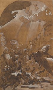 Omvendelsen av Saint Paul, ca. 1587-89.