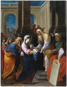 Presentasjonen i tempelet av Lodovico Carracci