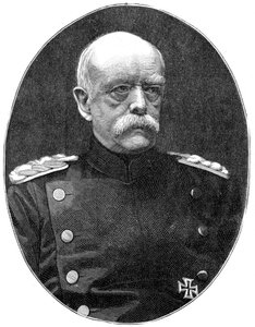 Otto von Bismarck, tysk statsmann fra 1800-tallet, 1900.