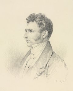 Portrett av en gentleman, ca. 1835. av Léon Cogniet