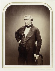 Portrett av Robert Stephenson 1803-1859, 1856. av London . Photo studio Maull and