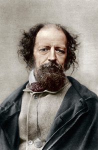 Alfred, Lord Tennyson, Poet Laureate of the United Kingdom, c1867.