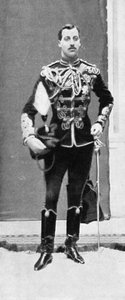 Prins Albert Victor, hertug av Clarence og Avondale, ca 1890-tallet.