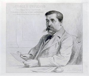 Georges duplessis av Leopold Flameng