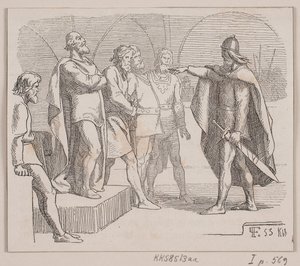 Illustrasjon for "The Middle Kingdom and the State of Dissolution" av Lorenz Frølich