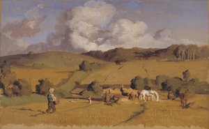 Landskap nær Holmstrup, Sjælland av Lorenz Frølich