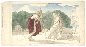 Othar og Gyrithe av Lorenz Frølich