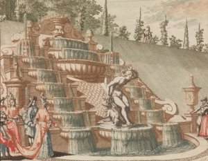 The Cascade of Narcissus, på østsiden av Groote Tuin