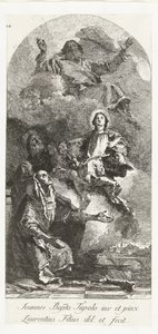 Sts Joachim og Anna med Gud Faderen og Jomfruen Den hellige Anna og Joachim med Maria og Gud Faderen