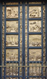 Paradisets porter i dåpsskriftet i Firenze, 1425-1452