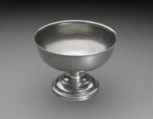 Skål, c. 1838–1842 (tinn) av Lorenzo L. Williams