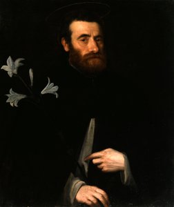 Portrett av Fra Lorenzo da Bergamo av Lorenzo Lotto
